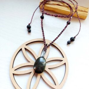 RAINBOW OBSIDIAN ogrlica - Večnost