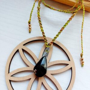 RAINBOW OBSIDIAN ogrlica - Mavrica