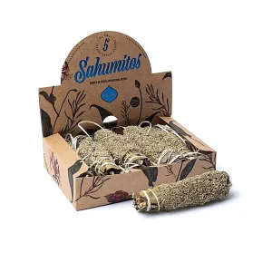 SAGRADA MADRE zeliščni snopki – Sahumitos Beli Žajbelj