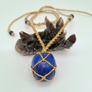 OGRLICA LAPIS LAZULI - Amulet Intuicije